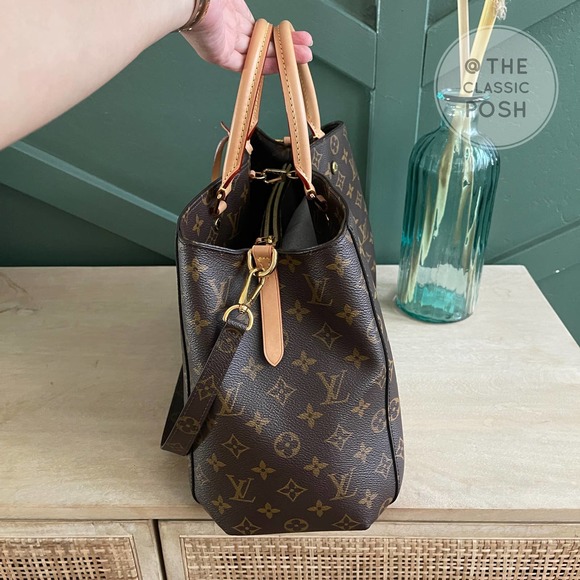 EUC Louis Vuitton Montaigne GM Monogram Leather Bag GI1139 - Picture 5 of 14